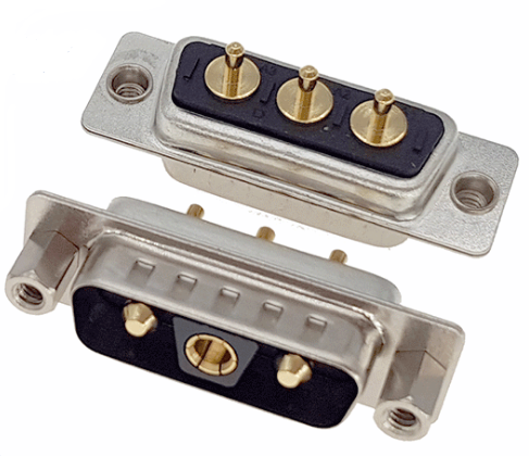  3V3 公 直焊板式 （20A），外露8.0 ,全金,前鉚5.8空心螺母,鍍錫